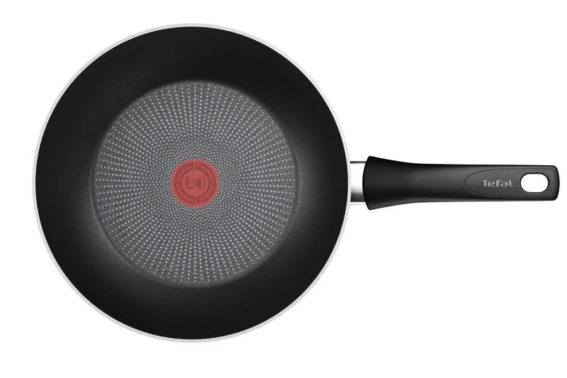 Уок тиган Tefal C3111953 28 см, титаниево незалепващо покритие, устойчив на миене в съдомиялна, индукция