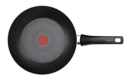 Уок тиган Tefal C3111953 28 см, титаниево незалепващо покритие, устойчив на миене в съдомиялна, индукция