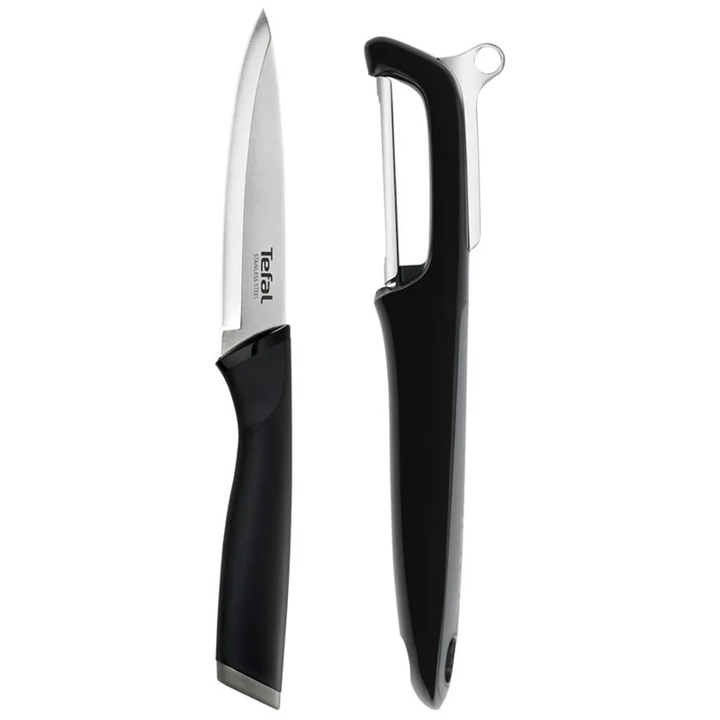 Tefal K2219255 set 2p util knife+i peeler esse