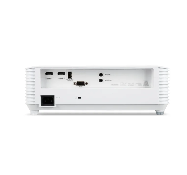 Acer Projector H6560, DLP, FHD (1920x1080), 5200 ANSI Lumens, 15 000:1, 1.3x, HDMI 2x1.4, DC Out (5V/1.5A, USB-A), RS232, Audio in/out, Bluelight Shield, Speaker 10W, Bag, 2.75 kg, 2Y, White