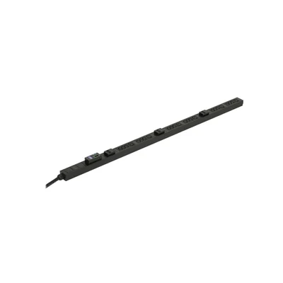 APC Easy PDU, Metered, Zero U, 22 kW, 230V, (18) C13 & (6) C19 IEC309
