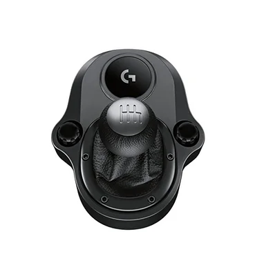 Logitech G Shifter, Six Speeds, G923, G29 AND G920 Racing Wheels, Steel, Leather