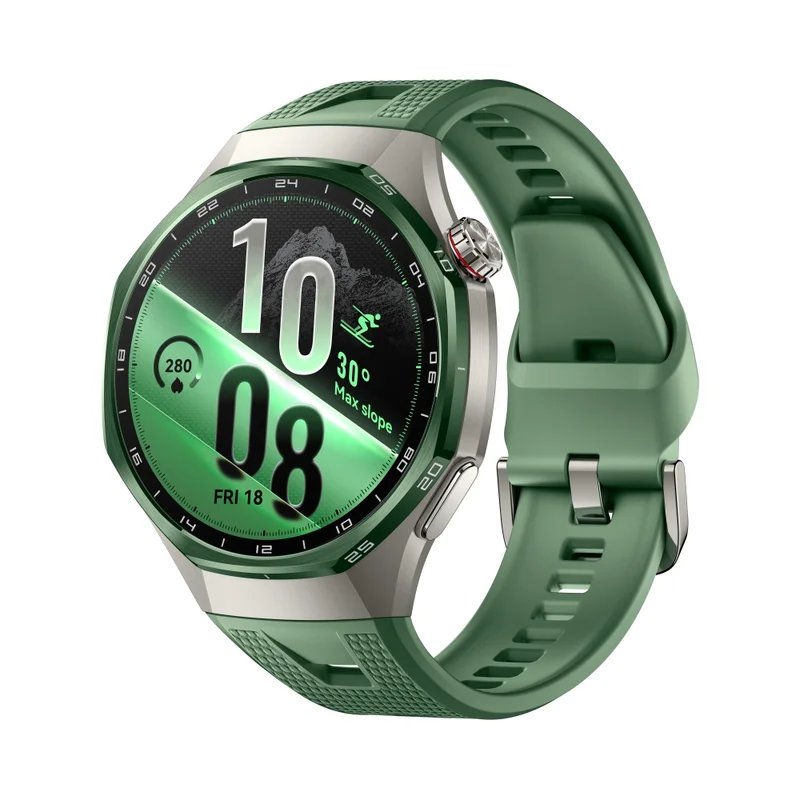 Смарт часовник HUAWEI – Watch GT 7 Pro Atum-B49C, 1.47" дисплей, зелена каишка + True Wireless слушалки Freebuds SE 4 ANC, бели