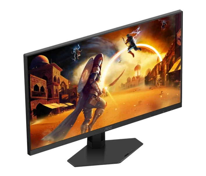 AOC Q24G4RE, 23.8" Fast IPS WLED, 2560x1440@180Hz, 1ms GtG, 0.5ms MPRT, 300cd m2, 1000:1, 80M:1 DCR, Adaptive Sync, FlickerFree, Low Blue Light, Tilt, HDMI, DP