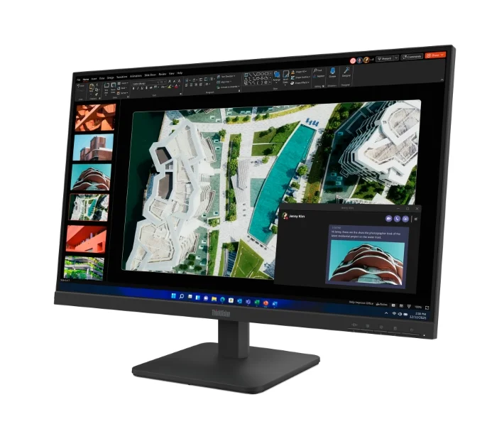 Монитор Lenovo ThinkVision S27-4e 27" IPS Full HD 100Hz черен