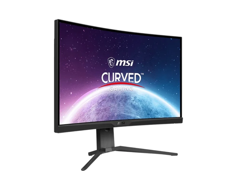 MSI MAG 325CQRXF, 31.5", Rapid VA, 240Hz, 1ms, WQHD 2560x1440, FreeSync Premium, HDR 400, ClearMR 7000, KVM, Mystic Light, Console mode, 400 nits, 4000:1, 100M;1, DP (1.4a), 2x HDMI (2.0), 1x Type-C (DP alt. PD 15W), USB HUB, Adj.Stand 100mm, Tilt, VESA