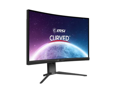MSI MAG 325CQRXF, 31.5", Rapid VA, 240Hz, 1ms, WQHD 2560x1440, FreeSync Premium, HDR 400, ClearMR 7000, KVM, Mystic Light, Console mode, 400 nits, 4000:1, 100M;1, DP (1.4a), 2x HDMI (2.0), 1x Type-C (DP alt. PD 15W), USB HUB, Adj.Stand 100mm, Tilt, VESA