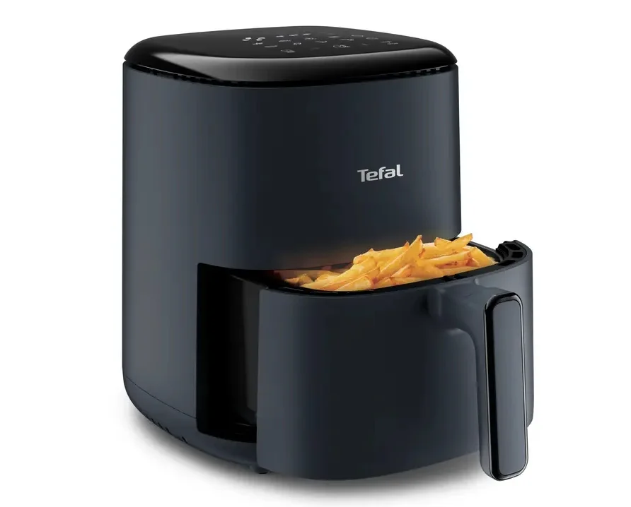 Tefal EY145B10 Easy Fry Compact 3L, (1Kg, 4 Portions), Java Pepper, 1300W, Automatic Prog (8), Temp Seting, Timer, Auto-Off