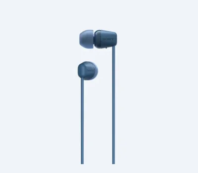 Безжични слушалки Sony – WI-C100, сини
