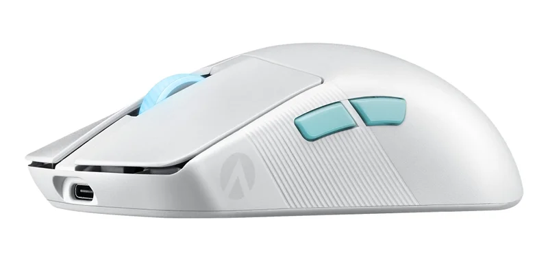 Геймърска мишка ASUS ROG Harpe Ace Aim Lab Edition 36 000 dpi, 5 бутона, бяла