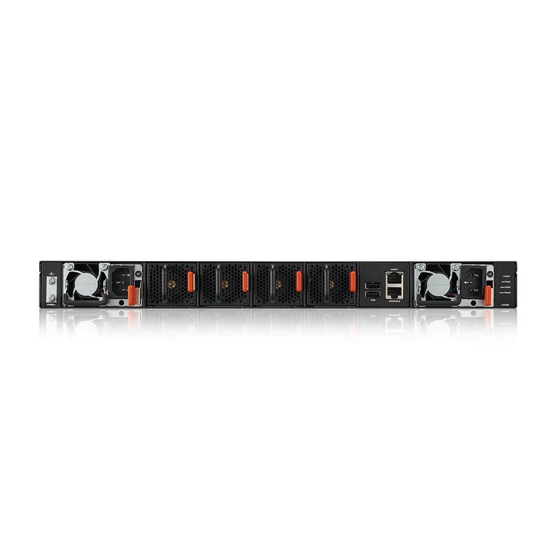 ZyXEL CX4800-56F, EU, 48-port 10/25G L3 Aggregation Fiber Switch with 8 100G Uplink (with 2 AC power supply)