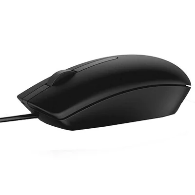 Мишка Dell MS116 оптична, кабел, 1000 dpi, черна