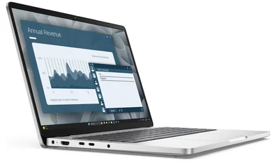 Dell Pro 14 PC14255, AMD Ryzen AI 5 PRO 340 (22 MB cache, 6cores, up to 4.8 GHz, 50 TOPS NPU), 14" FHD+(1920x1200) IPS, 300nits AG, 16 GB: 1 x 16 GB, DDR5, 5600 MT/s, 512 GB SSD, AMD Radeon 840M graphics, FHD HDR IR Cam and Mic, Wi-Fi 6E, FPR, Backlit Kb