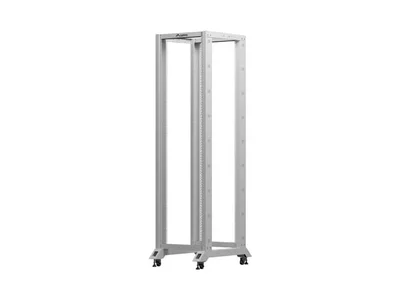 Lanberg open rack 19" 42U  600x800, grey