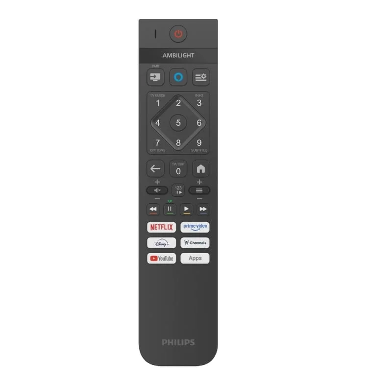 Philips 65PUS8510/12, 65" 4K Ultra HD QLED, 3840x2160p, DVB-T/T2/T2-HD/C/S/S2, 60Hz, Ambilight 3, Pixel Precise UHD, 90% DCI, HDR+, Titan OS, Dolby Atmos, Dolby Digital, VRR, 3*HDMI, 2*USB, 802.11ac, 20W RMS, Black