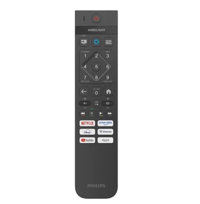 Philips 65PUS8510/12, 65" 4K Ultra HD QLED, 3840x2160p, DVB-T/T2/T2-HD/C/S/S2, 60Hz, Ambilight 3, Pixel Precise UHD, 90% DCI, HDR+, Titan OS, Dolby Atmos, Dolby Digital, VRR, 3*HDMI, 2*USB, 802.11ac, 20W RMS, Black