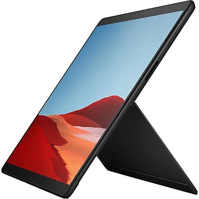 Microsoft Surface Pro X, Microsoft SQ1, 13" (2880x1920) PixelSense Display, Microsoft SQ1 Adreno 685 GPU, 8GB RAM, 128GB SSD, Windows 10 Home, Black + Microsoft Surface Pro X Keyboard Black DEMO