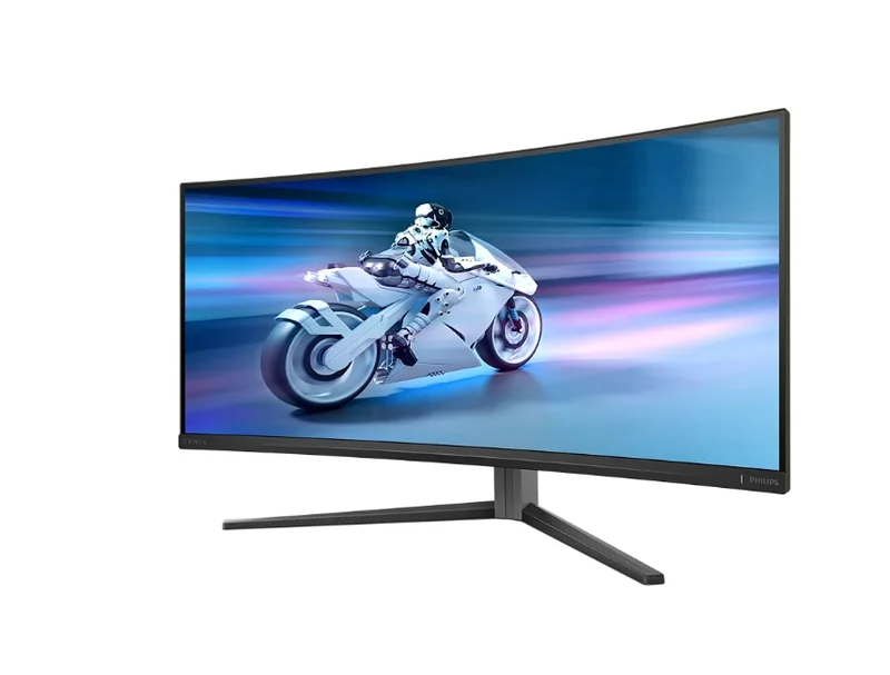 Монитор Philips – Evnia 34M2C6500, 34" Curved, QD-OLED, 3440x1440, 175Hz