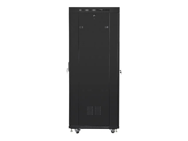 Lanberg rack cabinet 19" free-standing 37U/800x1000 (flat pack) with glass door lcd black v2