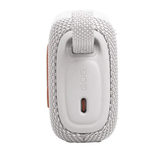 JBL GO 5 WHT Waterproof and drop-proof portable speaker