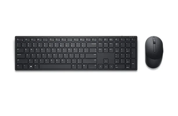 Комплект безжична клавиатура и мишка Dell KM5221W US International (QWERTY)