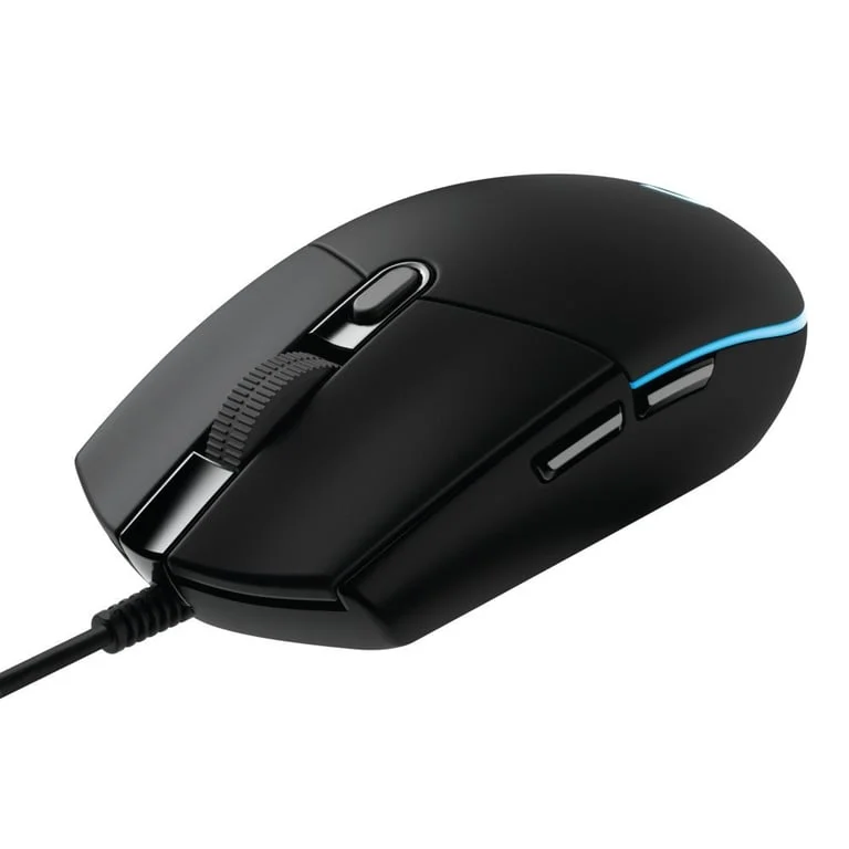 Logitech G102 Mouse, Lightsync RGB, 8000 DPI, 6 Programmable Buttons, Black