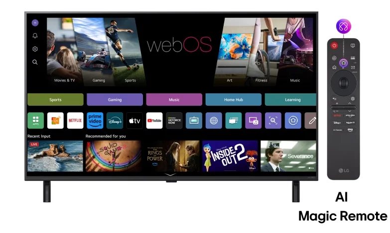 Телевизор LG 43QNED80A3A 43" 4K UHD QNED webOS 25 ThinQ