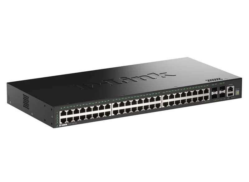 D-Link 48 Ports GE + 4 Ports 10G SFP+ Smart Managed Switch
