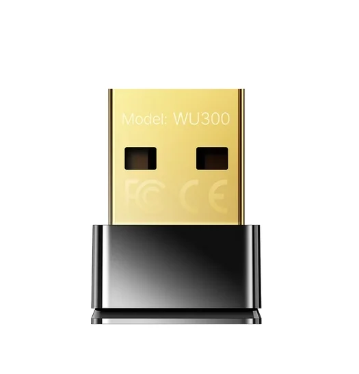 Cudy WU300 Wi-Fi 6 Nano USB Adapter, Mini Size, 286Mbps at 2.4GHz, USB 2.0