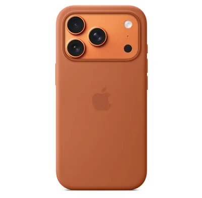 Калъф Apple Silicone Case с MagSafe за iPhone 17 Pro Terra Cotta