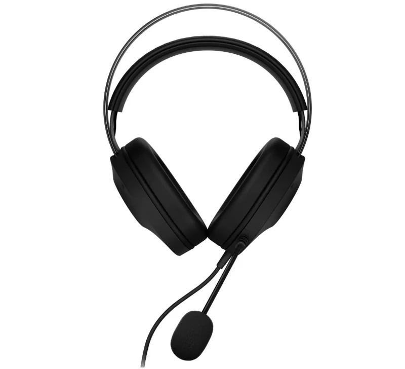 AsusTUF Gaming H1 Gen II Headset (Lightweight 297-g, wired USB-A connection, 40 mm Drivers, Virtual 7.1 Surround Sound, Team-Speak Certified Mic, Durable Ear Cushions, For PC, PS5),Black
