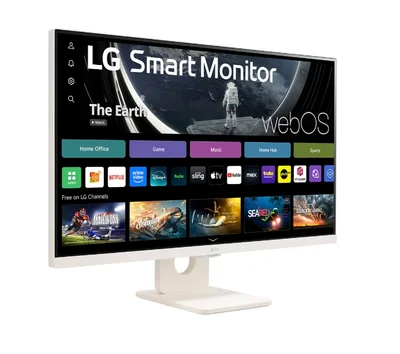 Монитор LG 27U511SA-W 27" IPS 100Hz FHD webOS23 ThinQ sRGB 99% HDR 10 Бял