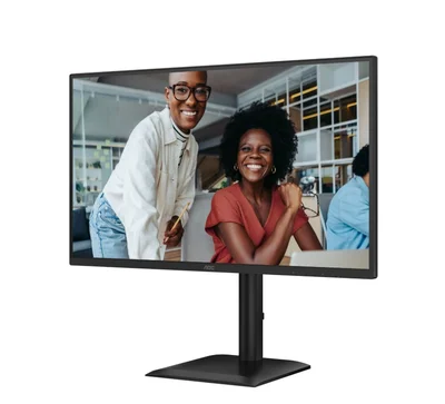 AOC Q27E4U, 27" IPS WLED, 2560x1440@120Hz, 4ms GtG, 350cd m/2, 1500:1, 20M:1 DCR, Adaptive Sync, FlickerFree, Anti Blue Light, 2Wx2, Tilt, Height Adjust, Pivot, Swivel, HDMI, DP, USB Hub