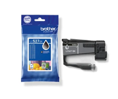 Brother LC527BK Black Ink Cartridge for MFCJ5010DW/MFCJ5110DW - 1300 page yield
