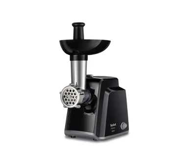 Месомелачка Tefal NE105838 1400W 1.7 kg/min 2 решетки приставка за наденица черен