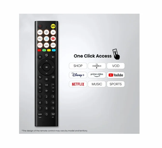 Hisense 40" A5S, Full HD 1920x1080, QLED, Quantum Dot, HDR, HLG, DTS HD, Light Sensor, Dolby Audio, Smart TV, WiFi, WiFi Direct, 2xHDMI, 2xUSB, LAN, CI+, DVB-T2/C/S2, Black