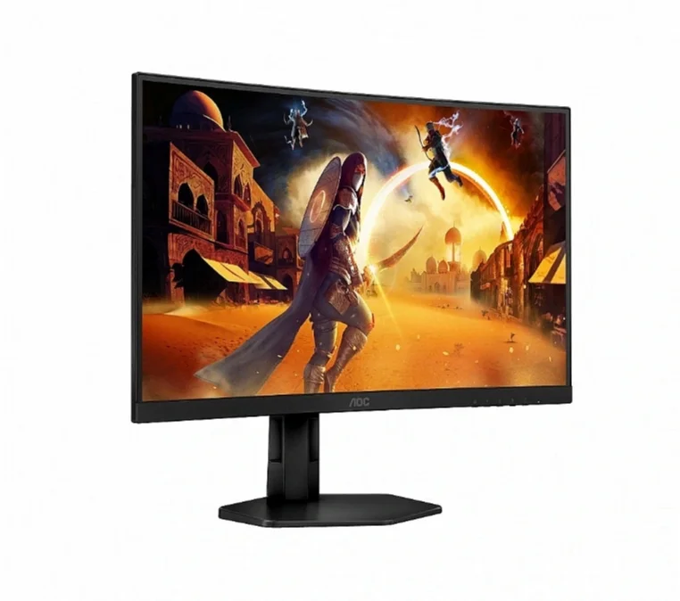 AOC C27G4ZXU, 27" Curved 1500R VA WLED, 1920x1080@280Hz, 1ms GtG, 0.3msMPRT, 300cd m/2, 4000:1, 80M:1 DCR, Adaptive Sync, FlickerFree, Low Blue Light, 2Wx2, Tilt, Height Adjust, Swivel, 2xHDMI, DP, USB hub