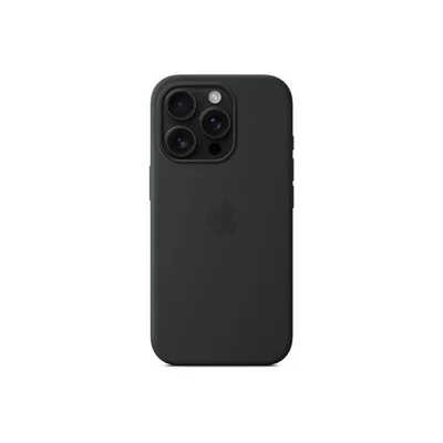 Apple iPhone 16 Pro Silicone Case with MagSafe - Black