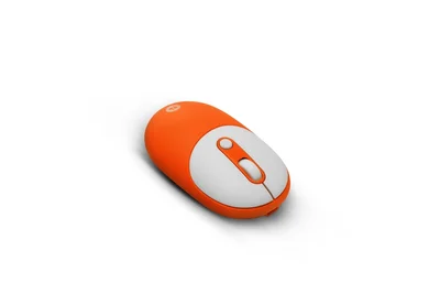 PackardBell The Dot Combo, PBA 600, BT Keyboard and mouse, Ergonomic Slim Design, Quiet Keys, US layout, Orange