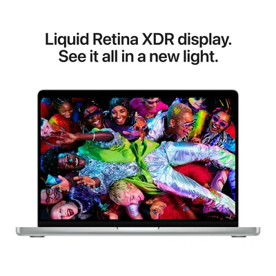 Apple 14-inch MacBook Pro: Apple M5 chip with 10-core CPU and 10-core GPU, 24GB, 1TB SSD - Silver