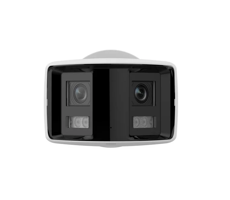 HikVision 4 MP Panoramic AcuSense Fixed Bullet Network Camera, 2.8 mm, F1.6, IR up to 40m, H.265+, IP67, 120 dB WDR, built-in microphone, built-in speaker, built-in memory card slot (up to 512 GB), 12Vdc/PoE 12.5W