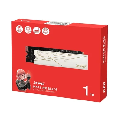 SSD диск ADATA MARS 980 Blade 1TB PCIe Gen 5 M.2 (2280) Silver