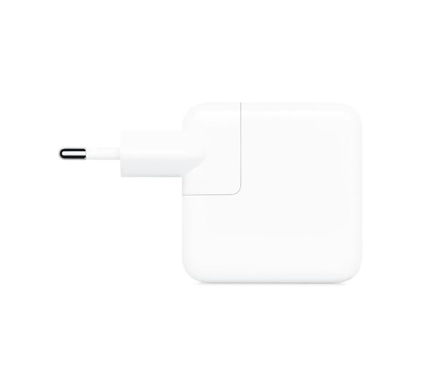 Захранващ адаптер Apple USB-C 30W Бял