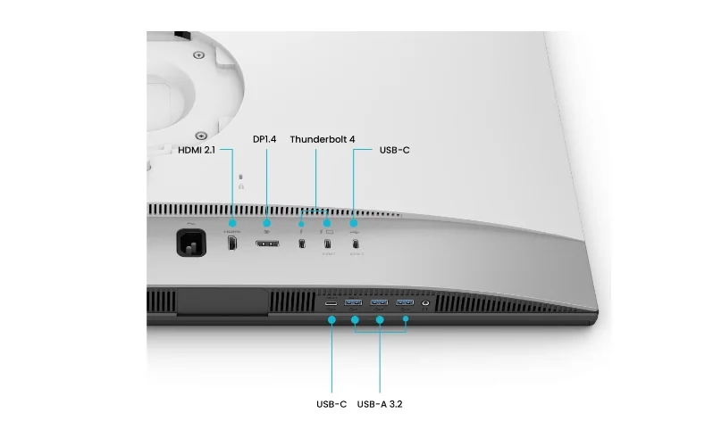 BenQ PD3226G 32" 4K 144Hz, IPS, 1ms, Designer Monitor, AQCOLOR, AMD FreeSync Premium, Pantone, Calman, Display ColorTalk, Daisy Chain, KVM, Thunderbolt 4, CAD/CAM Mode, DualView, 400nits, 1200:1, DP.HDMI, TB4 90W PD, Height Adj. 150mm, 7kg. WHITE-SILVER