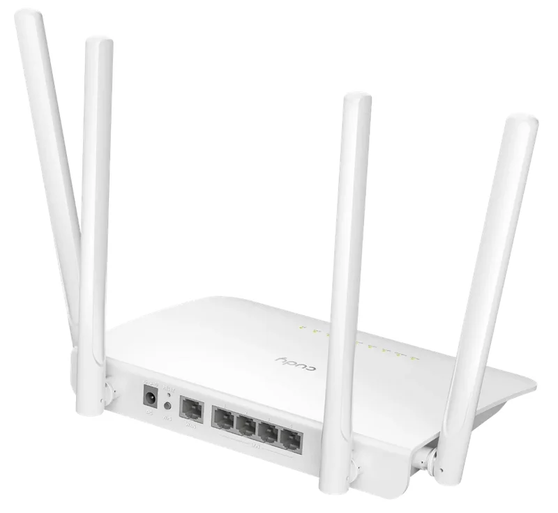 Cudy WR1300 AC1200 Gigabit Wi-Fi Mesh Router Dual Band 5 x 10/100/1000Mbps 867Mbps at 5GHz + 300Mbps at 2.4GHz