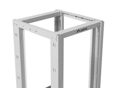 Lanberg open rack 19" 18U 600x800, grey