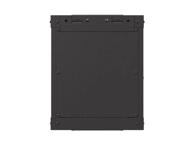 Lanberg rack cabinet 10" wall-mount 6U/300x300 (flat pack) with glass door black
