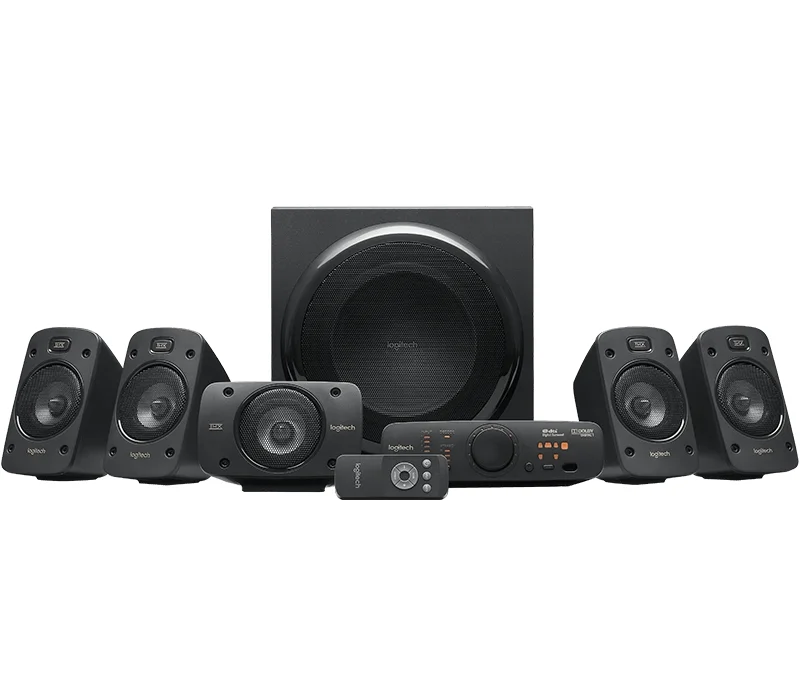 Аудио система Logitech Z906 5.1 THX Surround Sound, 500W, черен