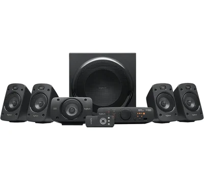 Аудио система Logitech Z906 5.1 THX Surround Sound, 500W, черен