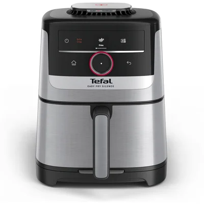 Tefal EY572DE1 Easy Fry XL SMART & SILENCE, stainless steel, 5L (1.2kg, 6 portions), 1550W, dual zones, detachable front, 8 automatic programs